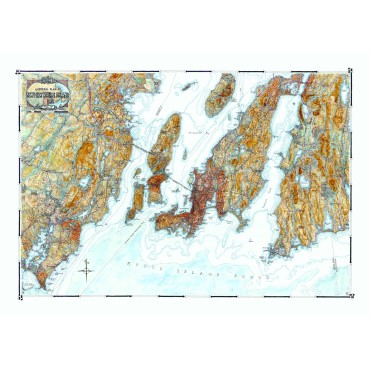 A General Plan of Newport, Rhode Island by Joseph Tarella