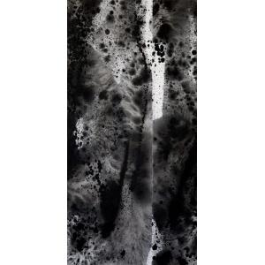 Black and White Abstract Art by French Artist Veronique Sapin