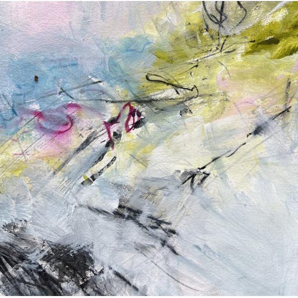 Freedom Is Waiting For You, an abstract painting by Marli Thibodeau