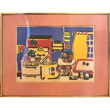 "Kitchen on North Mill Street" by Nan Hass Feldman