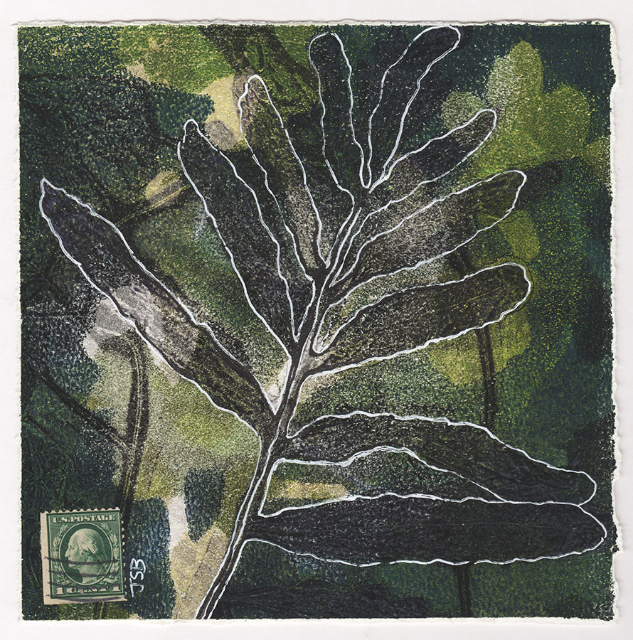 "Black Fern" by Jeanne Borofsky