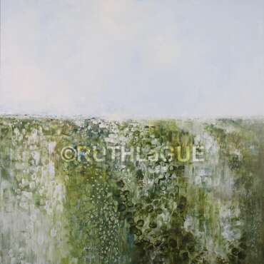 "Rocks, Pebbles, Flowers" by Ruth LaGue