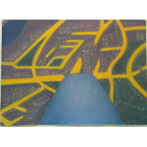 "Hartford Abstraction III: Night" 1992, by Susan Wadsworth