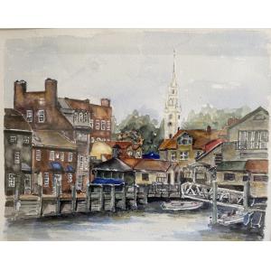 "Bowens Wharf" by Jerrell Angell