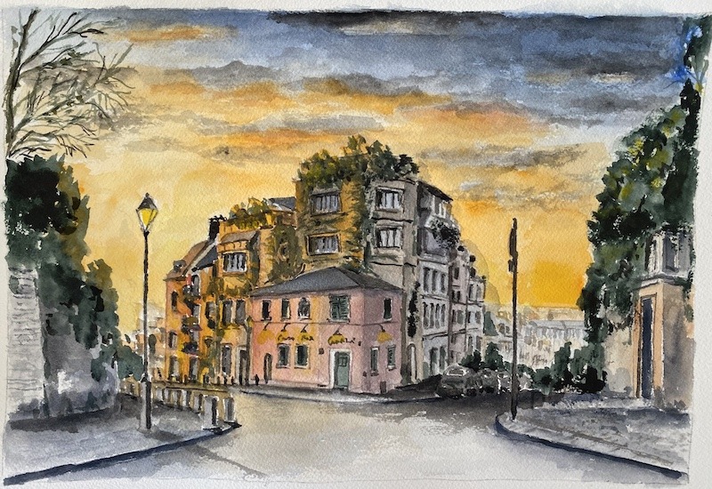 "Montmartre, Paris III" by Jerrell Angell