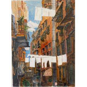 "Naples Streetscape" by Jerrell Angell