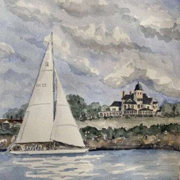 JerrellAngell_Intrepid at Castle Hill_Watercolor_495