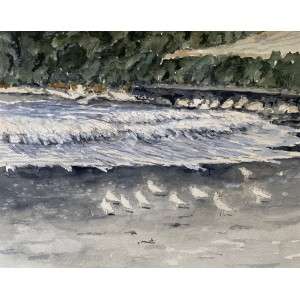 JerrellAngell_Second Beach, Middletown_Watercolor_375
