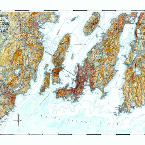 Newport Map by Joseph S. Tarella